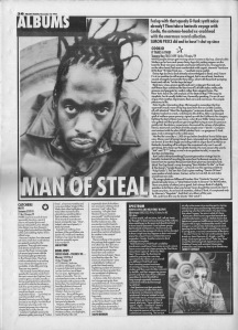 Various album reviews includings Coolio\'s It Takes A Thief by Simon Price, 12th November 1994.jpg